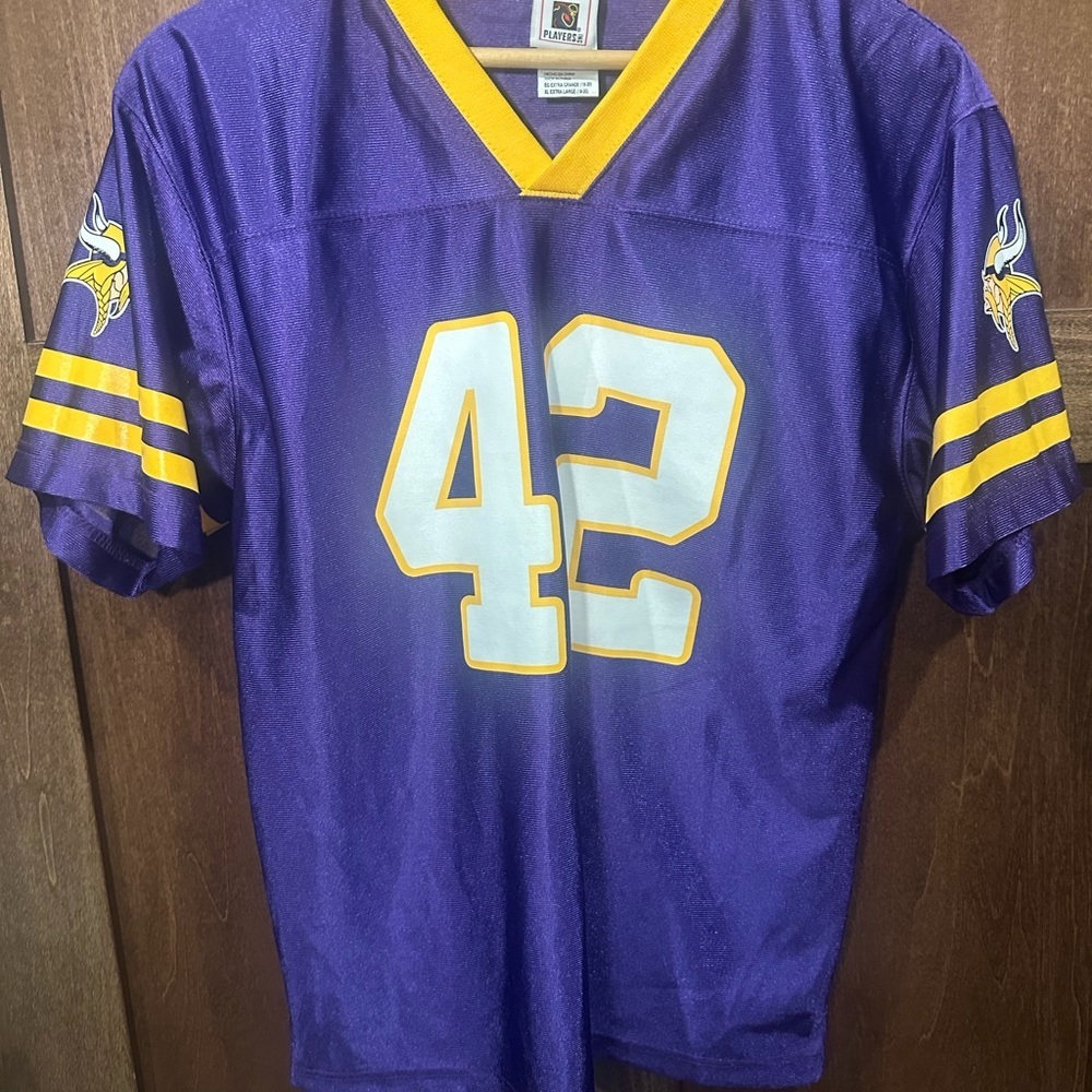 NFL Vikings #42 Sharper Jersey
